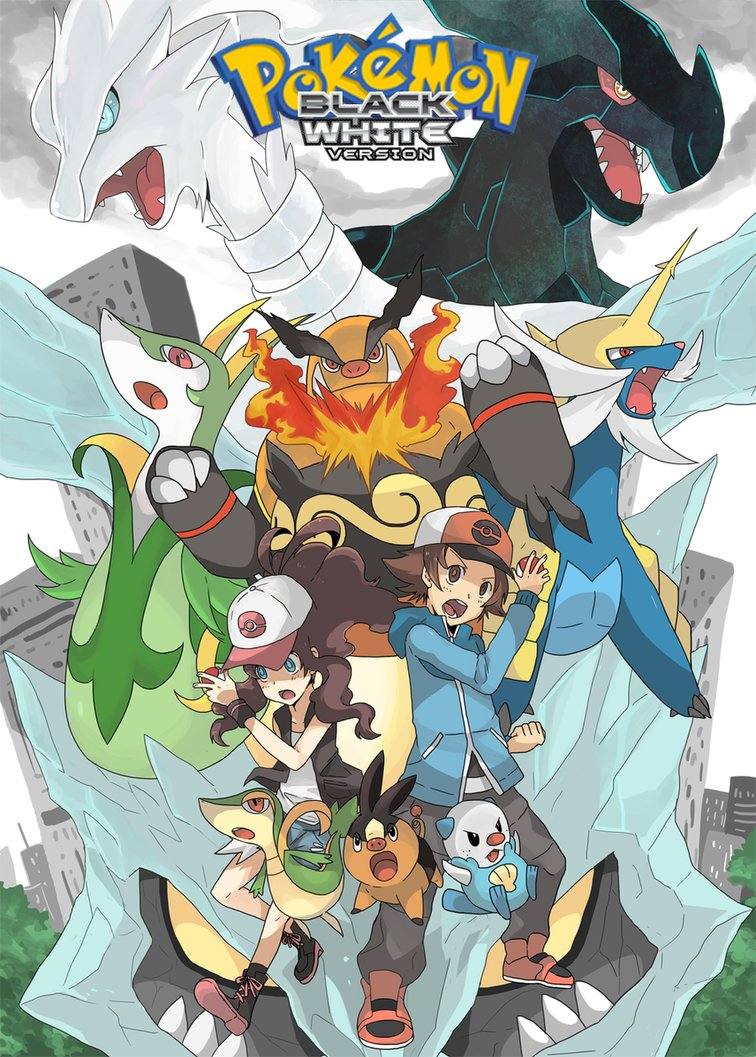 精灵宝可梦黑白pokémonblackwhite的图片