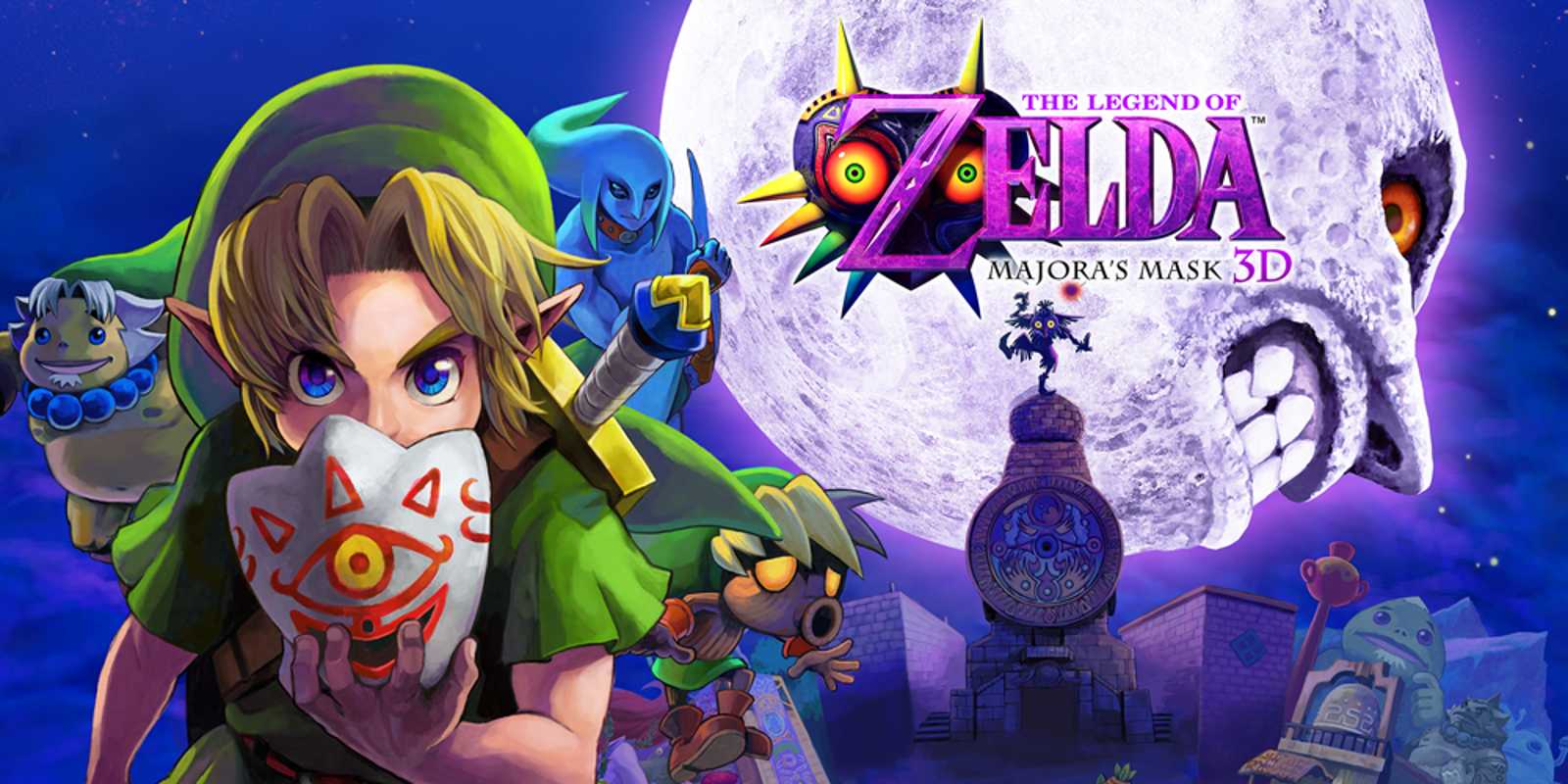 塞尔达传说魔吉拉面具3dthelegendofzeldamajorasmask3d的图片