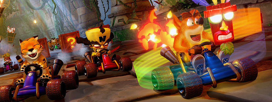 古惑狼赛车:氮气加速 crash64 team racing nitro-fueled 的图片