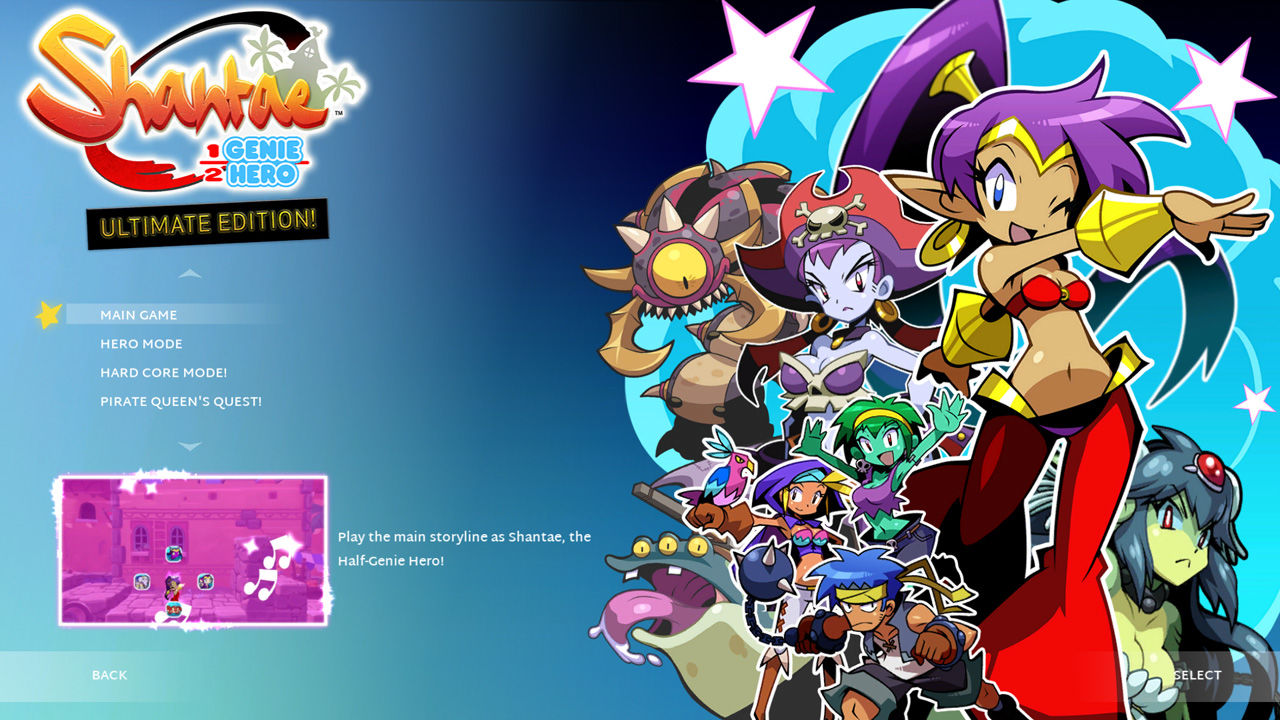 桑塔:半精灵英雄终极版 shantae: half-genie hero ultimate edition