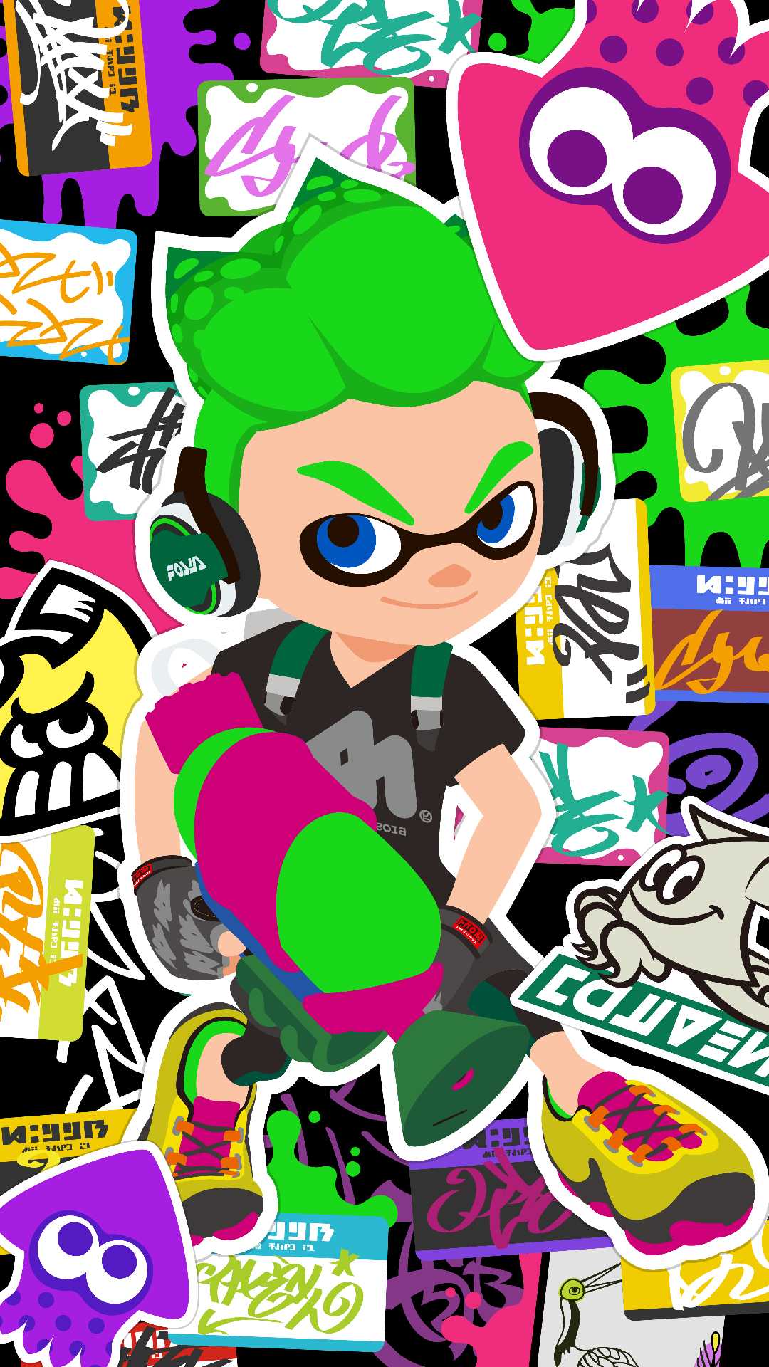 splatoon2涂地达成壁纸