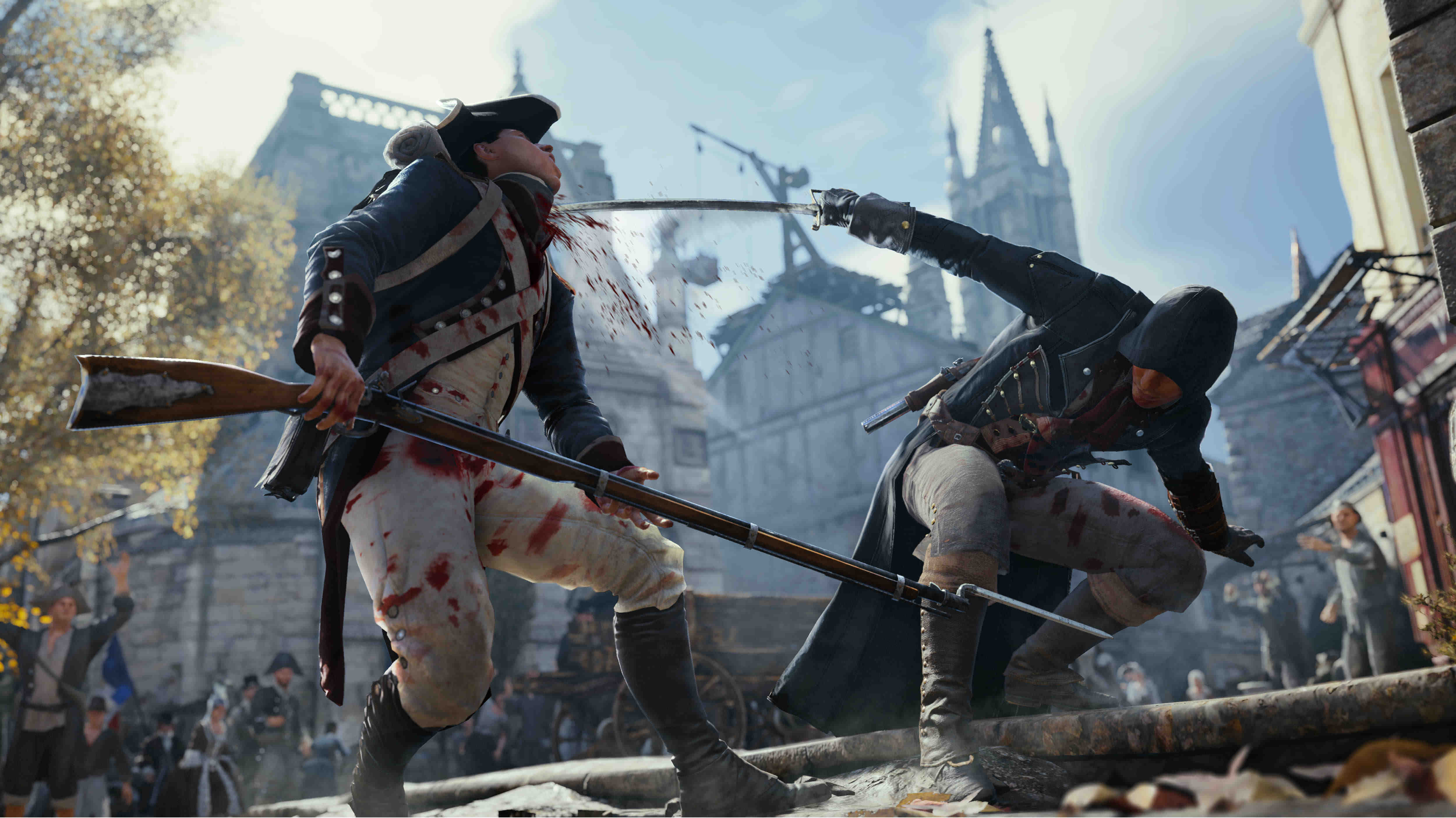 刺客信條:大革命 assassins creed unity 的遊戲圖片 - 奶牛關