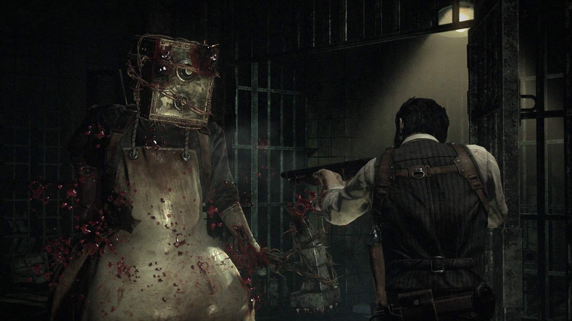 惡靈附身 the evil within 的遊戲圖片 - 奶牛關