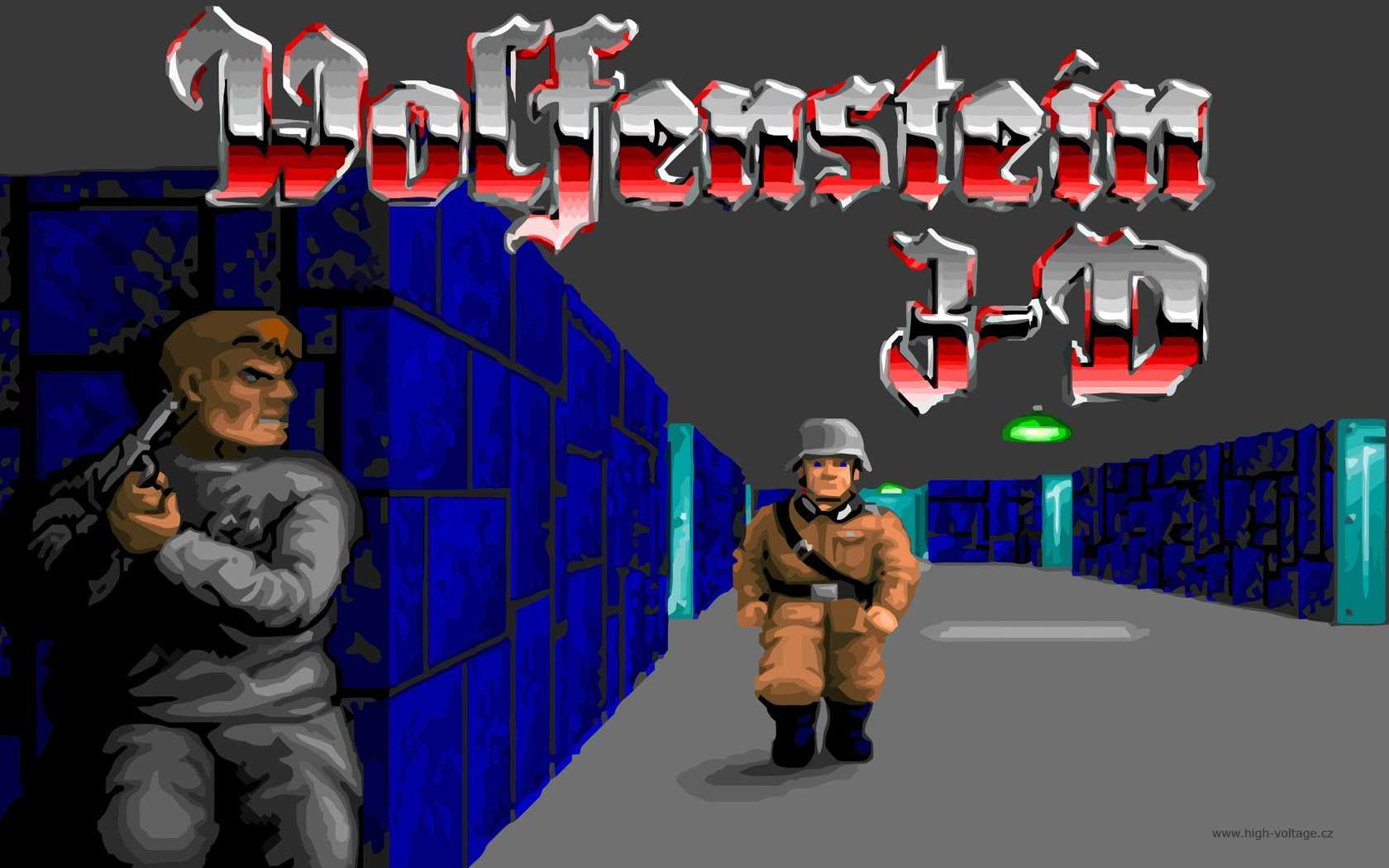 德军总部3D Wolfenstein 3D 的图片