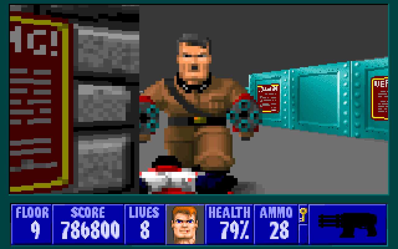 德军总部3D Wolfenstein 3D 的图片