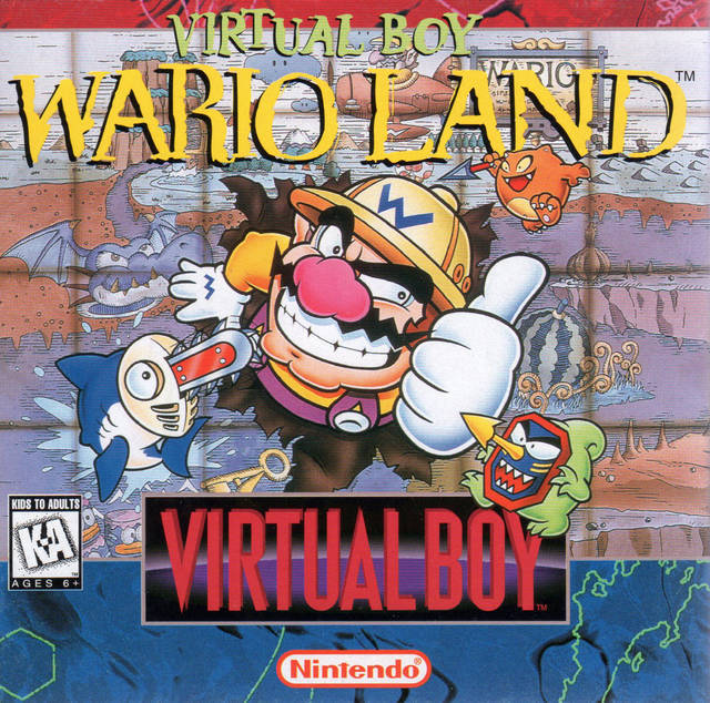Virtual Boy 瓦力欧乐园 バーチャルボーイワリオランド アワゾンの秘宝