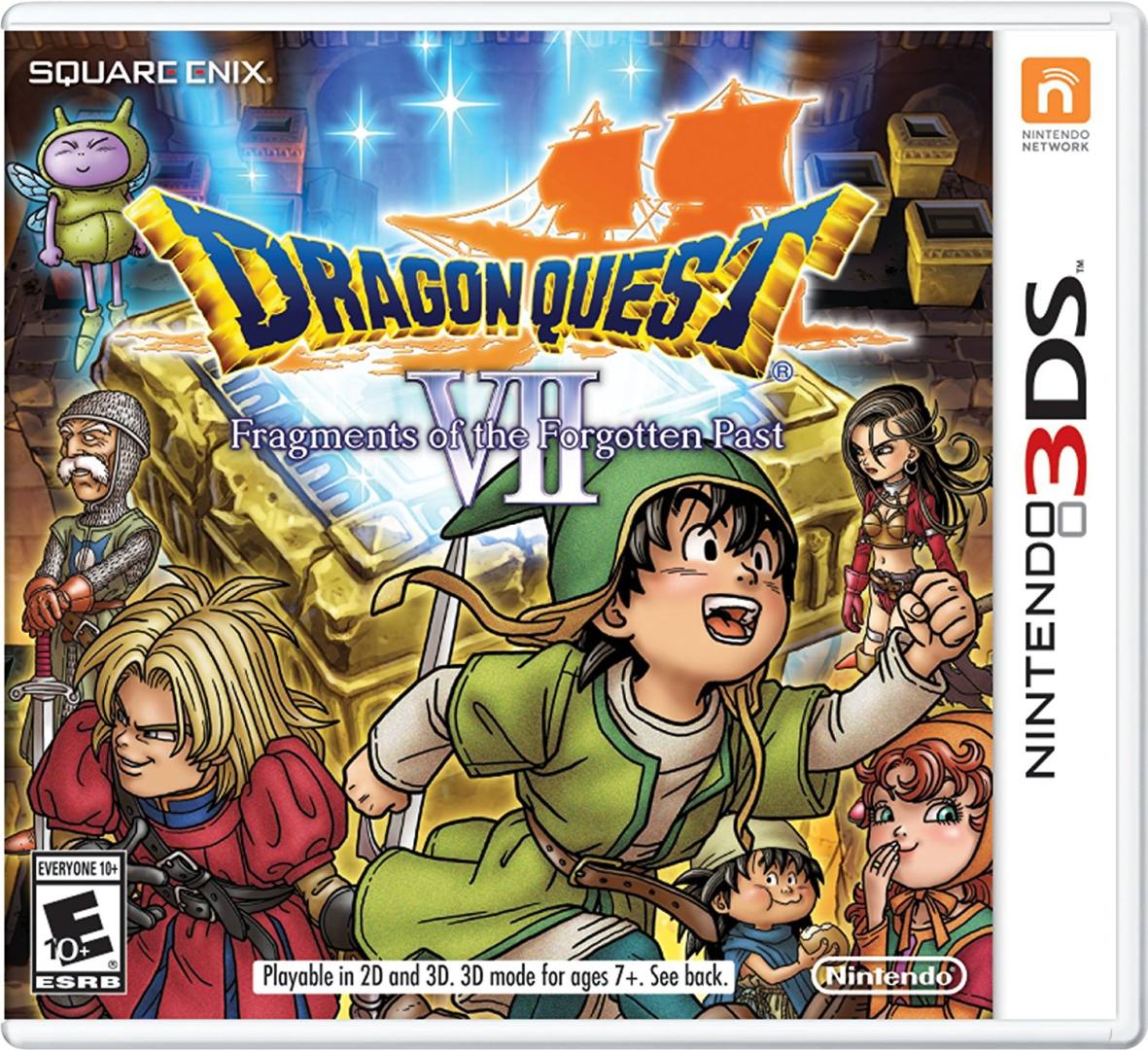 3ds版dq7通关感想 奶牛关