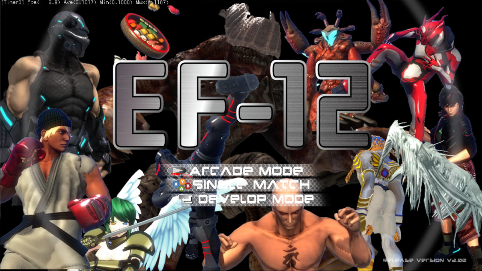 EF-12：格斗游戏制作引擎 EF-12: Fighting Game Maker 的图片