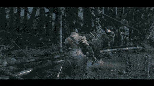 在《只狼》里，玩家与敌人可以看作共舞的一体