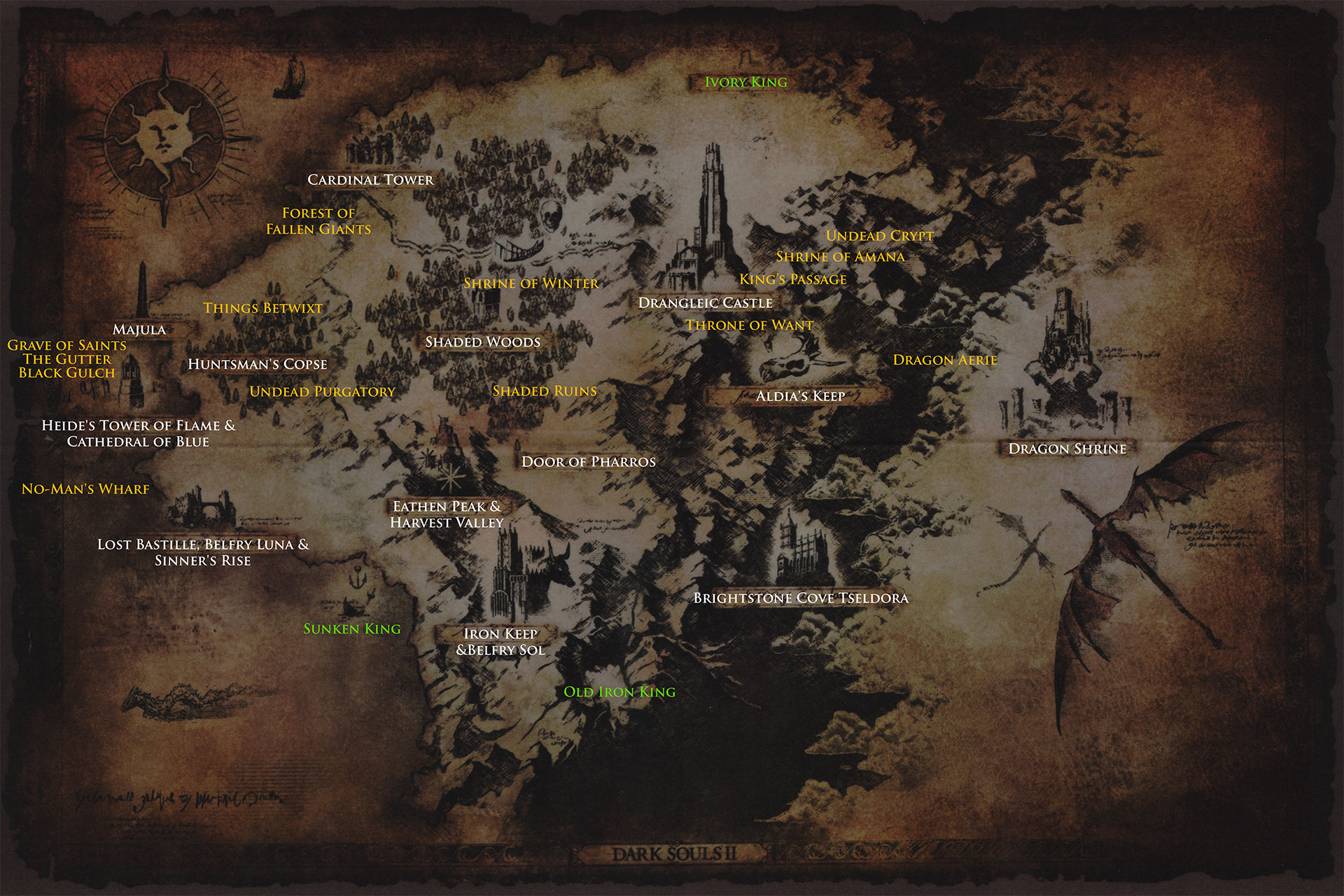 Описание локации. Карта Dark Souls 1. Dark Souls 2 карта. Dark Souls 3 карта локаций.