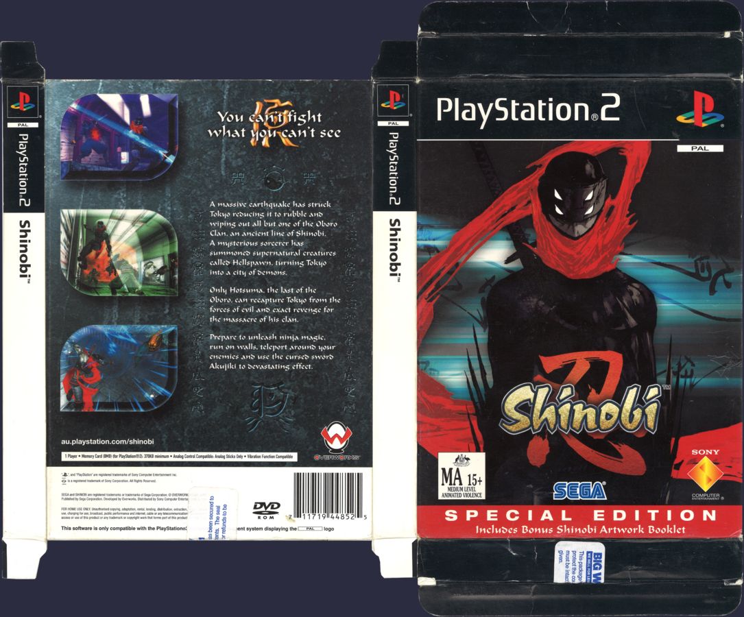 PS2忍系列资料整合| Shinobi&Kunoichi Data integration - 奶牛关