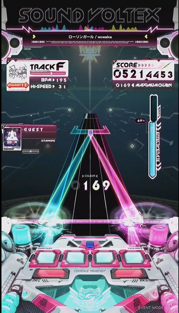 SDVX5游戏界面