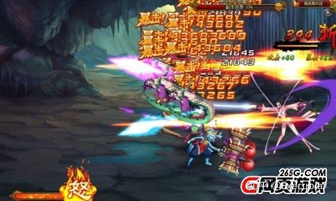 国产页游最喜欢的就是暴数字来增加暴击表现